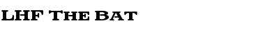 Download LHF The Bat Font Download LHF The Bat Font