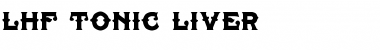 LHF Tonic LIVER Regular Font