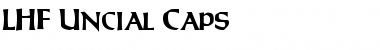 LHF Uncial Caps Font