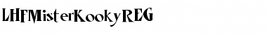 Download LHFMisterKookyREG Font