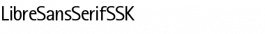 LibreSansSerifSSK Regular Font