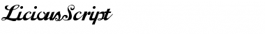 Download LiciousScript Font Download LiciousScript Font