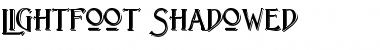 Lightfoot Shadowed Regular Font