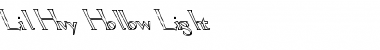 Download Lil Hvy Hollow Light Font Download Lil Hvy Hollow Light Font