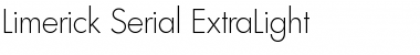Limerick-Serial-ExtraLight Font