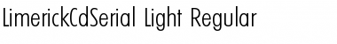 Download LimerickCdSerial-Light Font