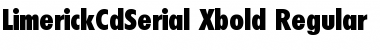LimerickCdSerial-Xbold Regular Font