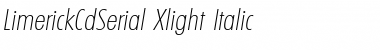 LimerickCdSerial-Xlight Font