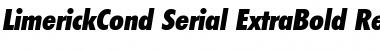 LimerickCond-Serial-ExtraBold Font