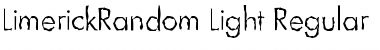 Download LimerickRandom-Light Font