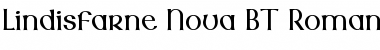 Lindisfarne Nova BT Font