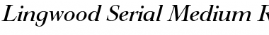 Download Lingwood-Serial-Medium Font