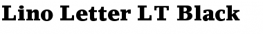 LinoLetter LT Medium Bold Font