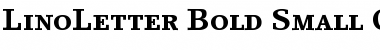 LinoLetter RomanSC Bold Font