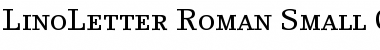 LinoLetter RomanSC Font
