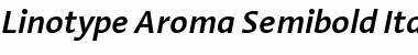 LinotypeAroma Light Font LinotypeAroma Light Font