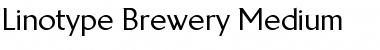 LTBrewery Medium Regular Font