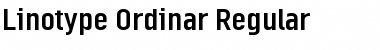 LTOrdinar Regular Font