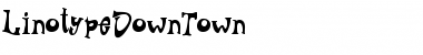 LTDownTown Medium Font