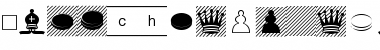 LinotypeGamePiChessDraughts Font