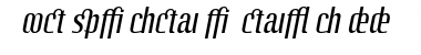 LTOctane Addition Italic