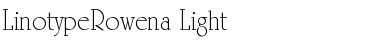 LTRowena Light Regular Font