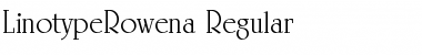 LTRowena Regular Regular Font