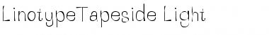 LTTapeside Light Font