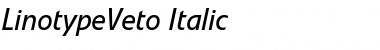 LTVeto Regular Italic