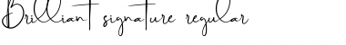 Download Brilliant Signature 1 Regular Font Download Brilliant Signature 1 Regular Font