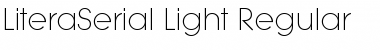 LiteraSerial-Light Font