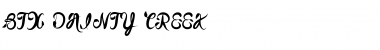 Download BTX-DAINTY-CREEK Font Download BTX-DAINTY-CREEK Font