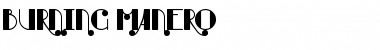 Download Burning Manero Font Download Burning Manero Font