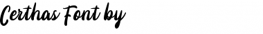 Download Certhas Font Download Certhas Font