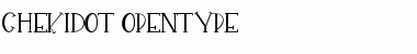 Download CHEKIDOT Font Download CHEKIDOT Font