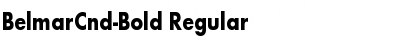 BelmarCnd-Bold Regular Font
