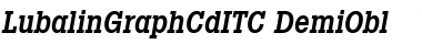 LubalinGraphCdITC Bold Italic