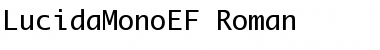LucidaMonoEF Regular Font