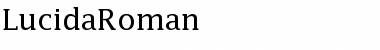 LucidaRoman Font