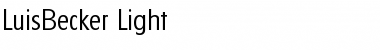 Download LuisBecker-Light Font