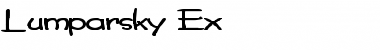 Download Lumparsky Ex Font