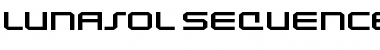 Lunasol Sequence Regular Font