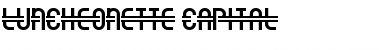 Download Luncheonette Capital Font Download Luncheonette Capital Font