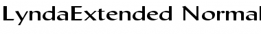 LyndaExtended Font