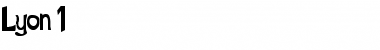 Download Lyon 1 Font Download Lyon 1 Font
