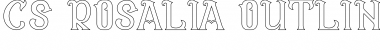 Download CS Rosalia Outline Font Download CS Rosalia Outline Font