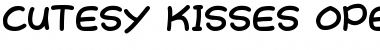 Cutesy Kisses Font