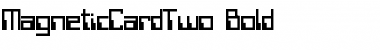 MagneticCardTwo Font