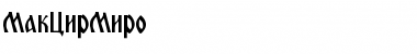 Download MakCirMiro Font Download MakCirMiro Font