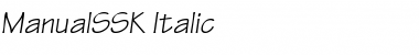 ManualSSK Italic
